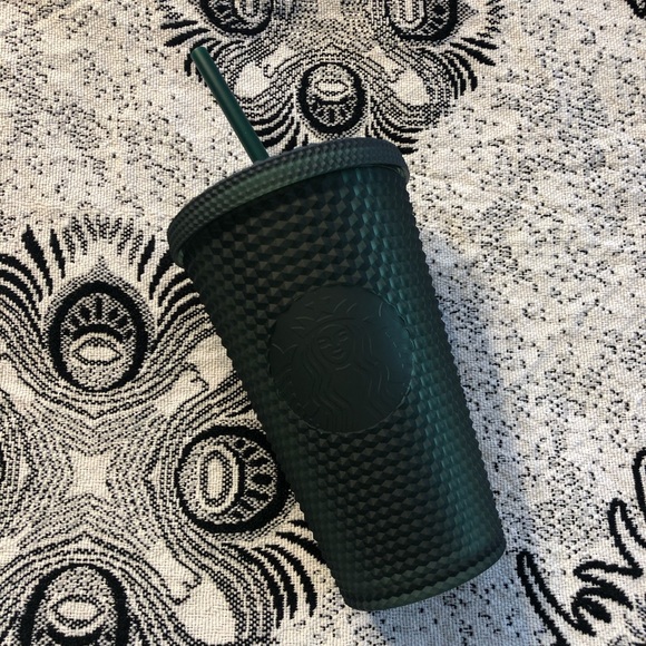 🤍NEW🤍Set Starbucks 2022 Dart Green Studded Tumblers Venti, Grande & KeyChain - Picture 8 of 16